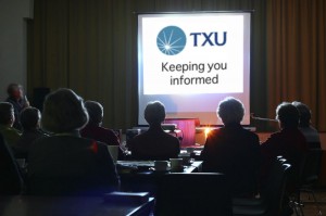 TXU Employee roadshow